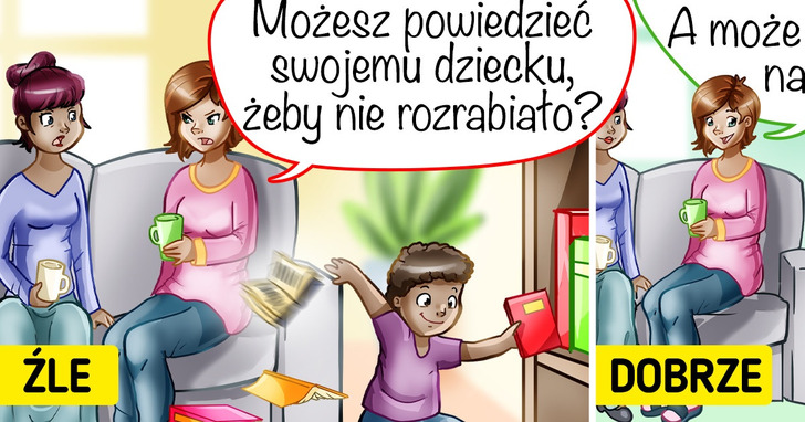 9 sposobów, jak reagować na rozrabiające dzieci innych ludzi