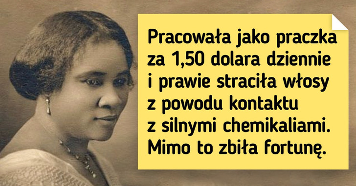 Historia pierwszej na świecie milionerki, która urodziła się w biednej rodzinie i trafiła do Księgi rekordów Guinnessa