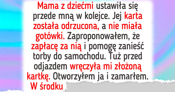 12 historii, które zaczynają się od drobnej przysługi i mają niespodziewane zakończenie