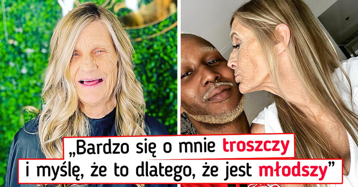 Babcia 17 wnucząt wyszła za mąż za młodszego o 37 lat mężczyznę i pomimo głosów sprzeciwu planuje mieć z nim dziecko