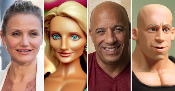 Jak znane gwiazdy wyglądałyby jako lalki Barbie