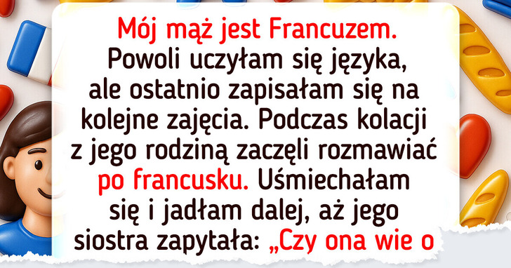 Myśleli, iż nie rozumiem. Jedno zdanie przy kolacji ujawniło zdradę męża