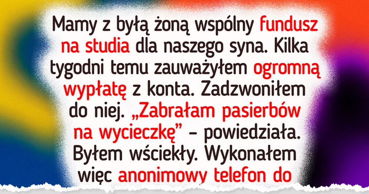 Moja była żona przedkłada swoją nową rodzinę nad potrzeby naszego syna. Jestem wściekły