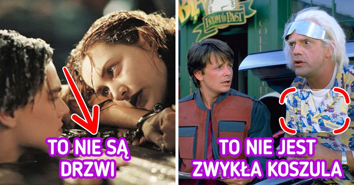 12 istotnych szczegółów z kultowych filmów, które być może przegapiliście