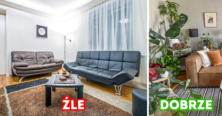 10 błędów dekoratorskich, przez które dom wygląda staromodnie i nudno