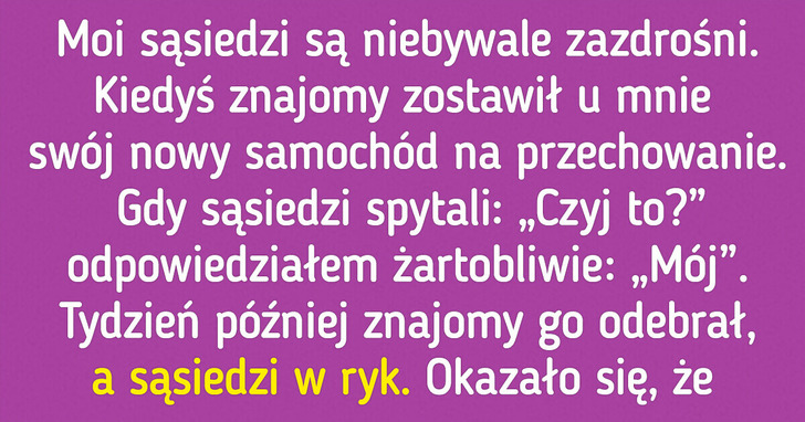 15 sąsiadów, dzięki którym każdy dzień jest tak samo wyjątkowy jak oni