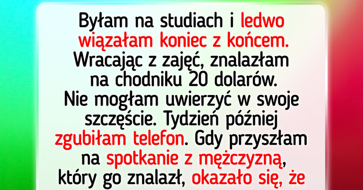 10 historii, które pokazują, iż drobne gesty mogą zmienić czyjeś życie