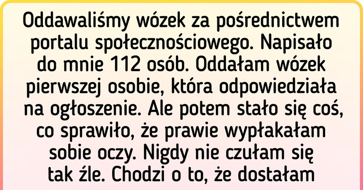 17 osób, które chciały oddać coś za darmo i spotkały się z nietypowymi reakcjami