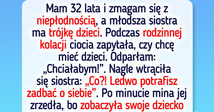 Moja siostra zawstydziła mnie podczas rodzinnej kolacji — gwałtownie tego pożałowała