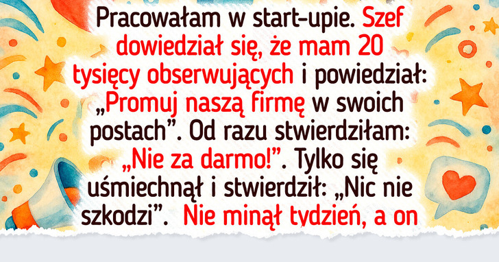 Odmówiłam promocji mojej firmy w socjalach i teraz wkroczyło HR