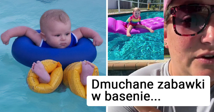 Instruktorka pływania ujawnia, dlaczego korzystanie z dmuchanych zabawek w basenie może mieć fatalne skutki