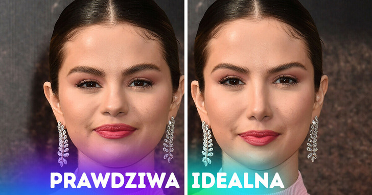 Perfekcyjna vs naturalna twarz – poddaliśmy metamorfozie 18 gwiazd