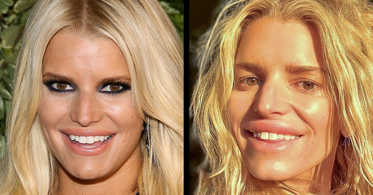 16 znanych kobiet, które wyglądają wspaniale zarówno w makijażu, jak i bez niego