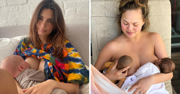 15 sławnych kobiet, które pomagają zwalczać stygmatyzację karmienia piersią