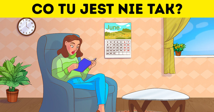 Wykorzystaj w pełni możliwości swojego mózgu i znajdź błędy na 10 zdjęciach