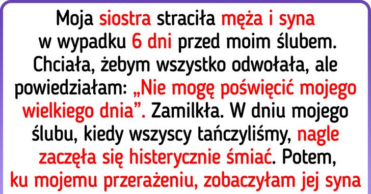 Nie pozwoliłam, by tragedia rodzinna zrujnowała dzień mojego ślubu