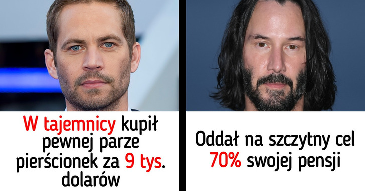 10 celebrytów, których dobre uczynki wzruszają do łez