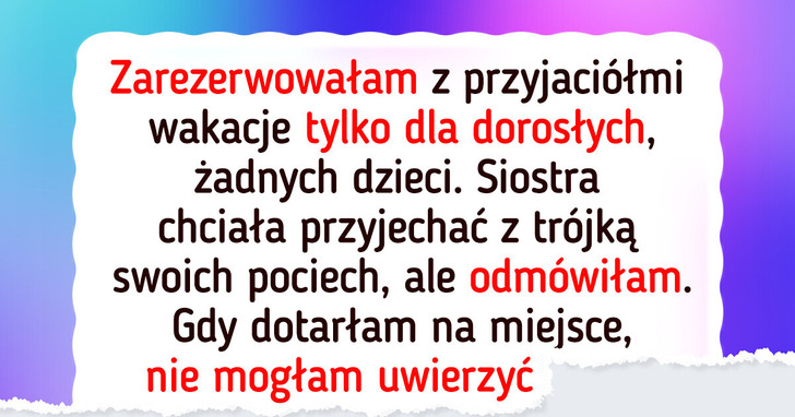 Powiedziałam siostrze „nie” i cała rodzina się ode mnie odwróciła
