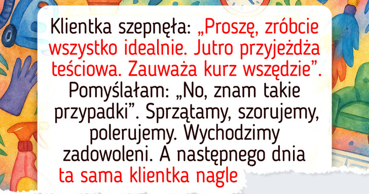 15 osób sprzątających, dla których każdy dzień pracy to gotowy scenariusz komedii