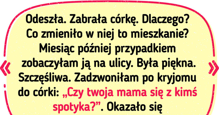 Historia o tym, jak odziedziczone mieszkanie przyczyniło się do zakończenia pozornie szczęśliwego małżeństwa