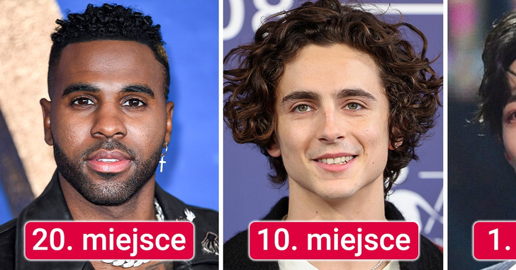 20 najbardziej atrakcyjnych mężczyzn 2022 roku według opinii publicznej