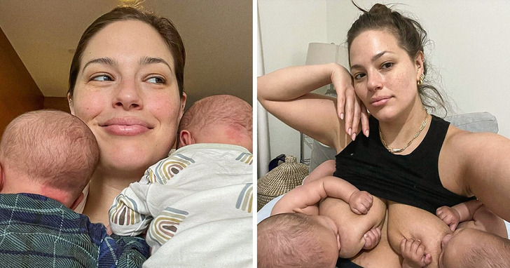 Ashley Graham mówi, dlaczego odstawiła od piersi swoje 5-miesięczne bliźniaki