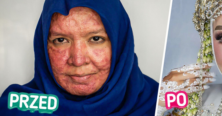 WOW! Makijażystka przeobraziła twarz kobiety w nieziemskim stylu