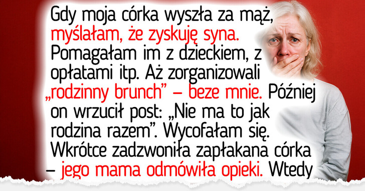 Zięć próbował wykluczyć mnie z imprezy — dałam mu lekcję, której prędko nie zapomni