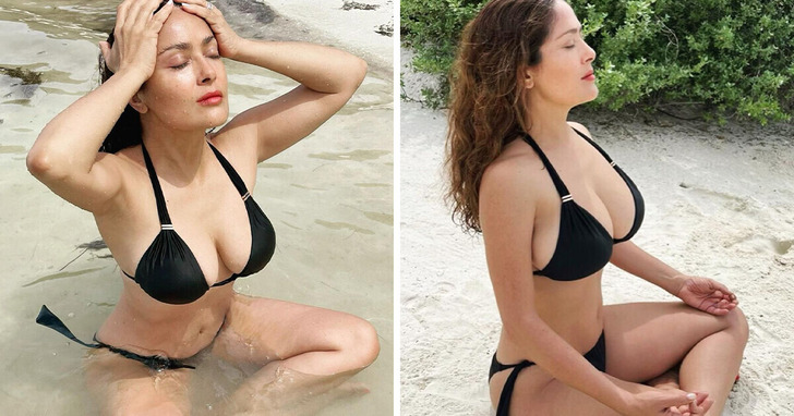 Salma Hayek (57 l.) ujawnia technikę, dzięki której ma 60 cm w talii, i NIE są to ćwiczenia ani dieta