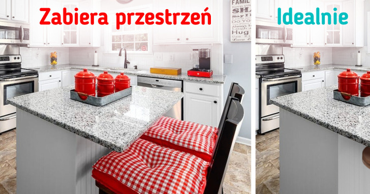 11 sztuczek na powiększenie przestrzeni, które przydadzą się każdemu posiadaczowi małej kuchni