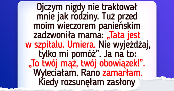 Nie odwołałam wyjazdu na weekend panieński, żeby opiekować się umierającym ojczymem — potem przeżyłam szok
