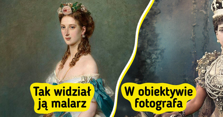 22 wizerunki kobiet z przeszłości, które pokazują różnicę między portretem a zdjęciem
