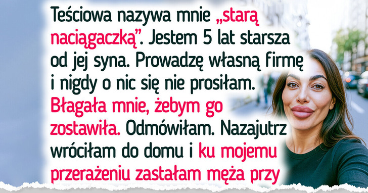 Moja bogata teściowa mówi, iż jestem „zbyt pospolita” dla jej syna — dałam jej lekcję, której nie zapomni