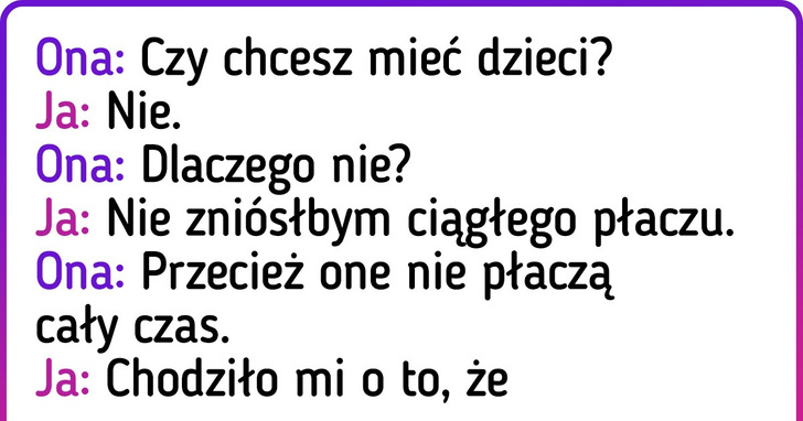 16 tweetów bezdzietnych osób, które nigdy nie żałowały swojej decyzji o braku potomstwa