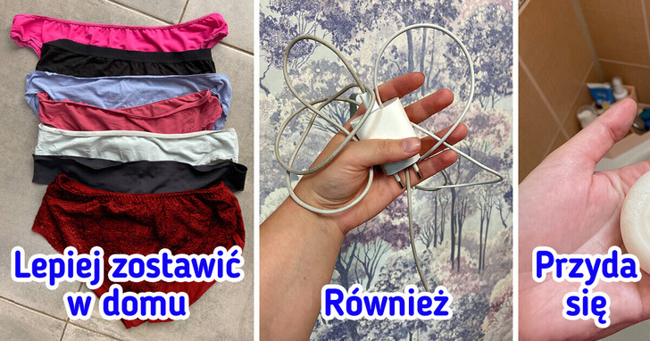 10 rzeczy, których doświadczeni turyści nigdy nie zabierają w podróż