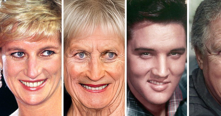 21 gwiazd, które odeszły zbyt gwałtownie — postarzone cyfrowo