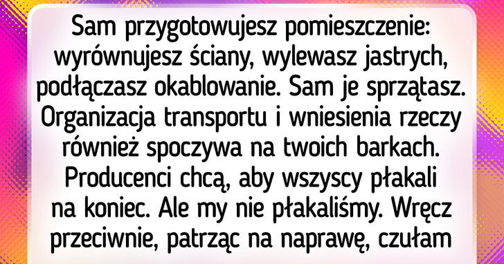 14 uczestników programu remontowego opowiedziało o tym, co działo się w ich domach po wyłączeniu kamer