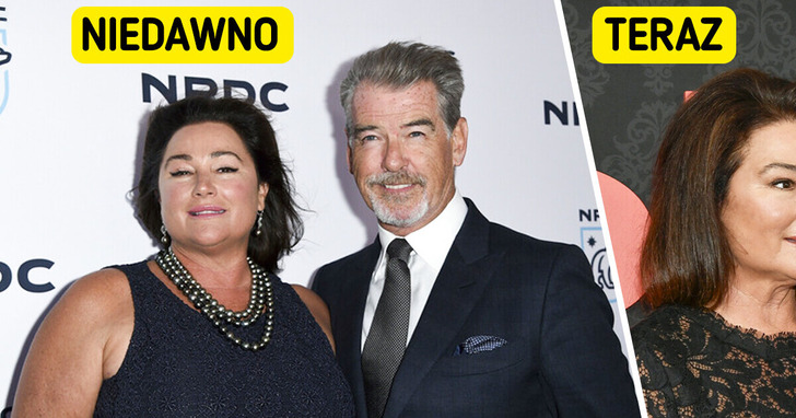 Żona Pierce’a Brosnana schudła 45 kg — jej metamorfoza zachwyca fanów