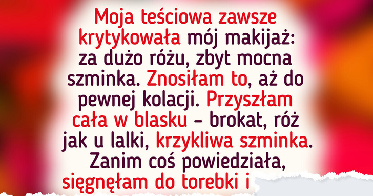 Teściowa drwiła z mojego makijażu przez lata — aż pokazałam jej, skąd naprawdę czerpię inspirację