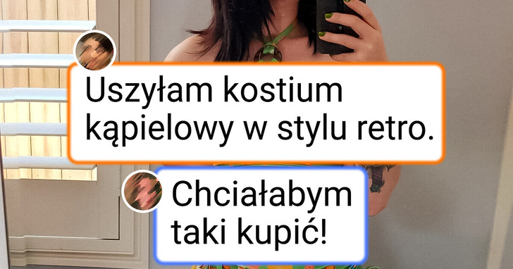 15 dziewczyn, które same uszyły sobie kostium kąpielowy i teraz budzą zachwyt na plaży