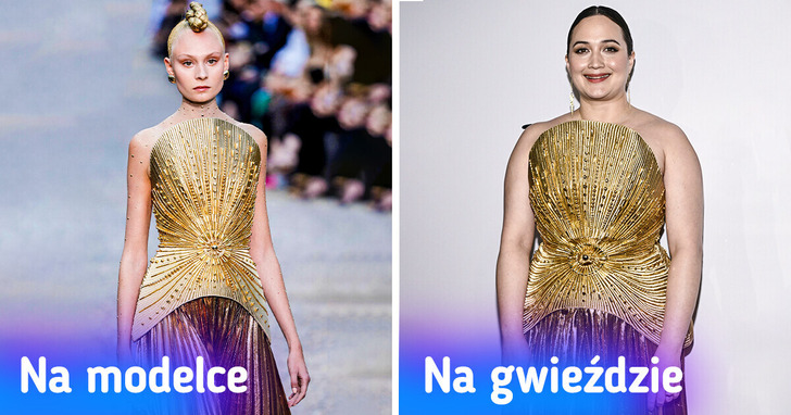 16 sukienek couture, które zupełnie inaczej prezentują się na modelce i na gwieździe