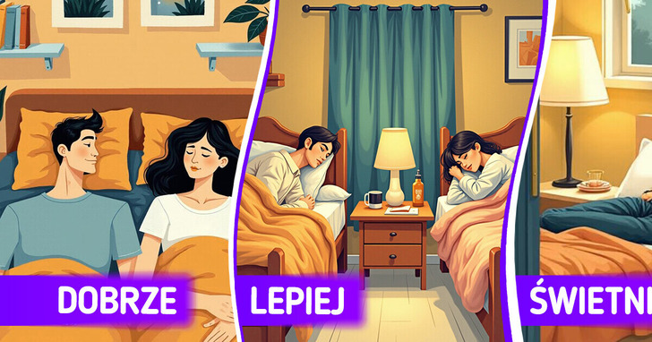 Dlaczego szczęśliwe pary śpią w osobnych łóżkach