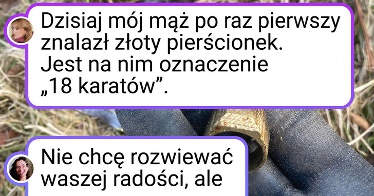 19 poszukiwaczy skarbów, którym dopisało szczęście i dzielą się swoją euforią z innymi