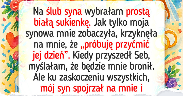 Przeżyłam upokorzenie ze strony synowej, ale to syn sprawił mi prawdziwy ból
