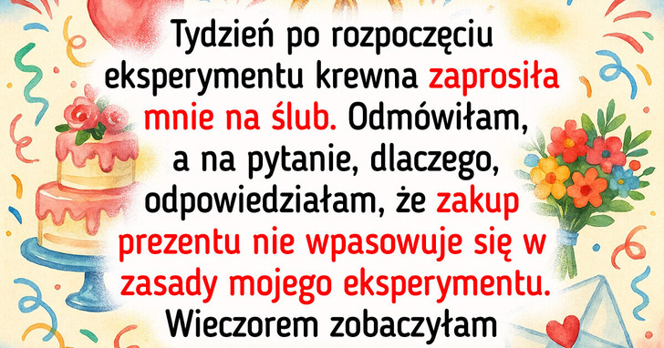 Przez 3 miesiące niczego nie kupowałam i byłam zaskoczona, do czego to doprowadziło