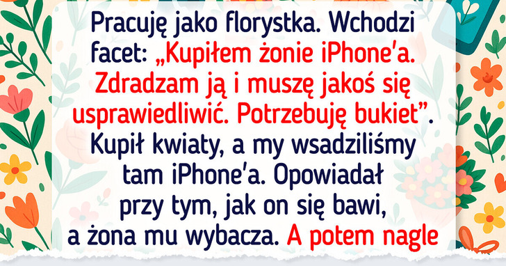 16 klientów i pracowników kwiaciarni opowiedziało historie, w których za bukietem kryje się komedia lub dramat