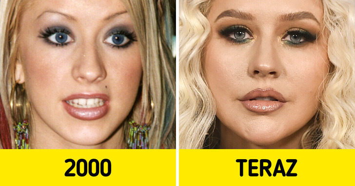 11 zbliżeń na twarze celebrytów, które pokazują, jak zmienili się na przestrzeni dekad