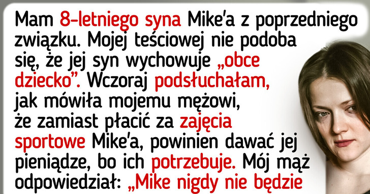 Podsłuchałam okropną rozmowę między moim mężem a jego mamą