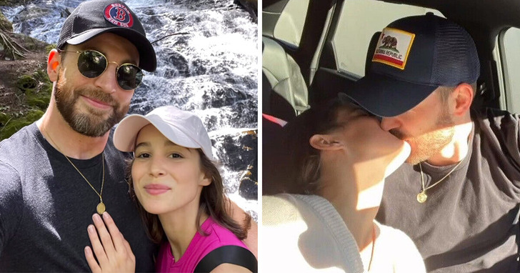 „Myślałem, iż to jego córka” — 16-letnia różnica wieku między Chrisem Evansem a jego żoną wywołuje kontrowersje