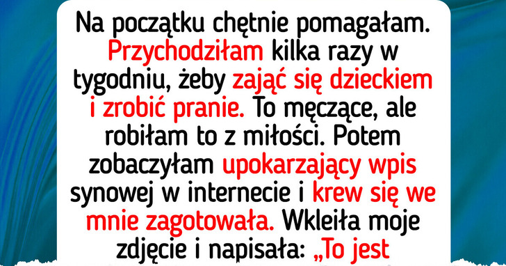 Nie będę zmieniała pieluch wnukom — jestem babcią, a nie darmową nianią